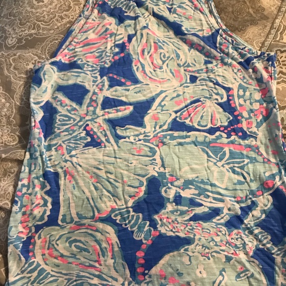 Lilly Pulitzer Into the Deep top tank XXS EUC - Picture 4 of 4